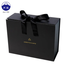 Customized Logo Golden Foil Matt Folded Box gefaltet